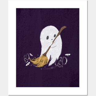 Spooky Season Cleanup Posters and Art